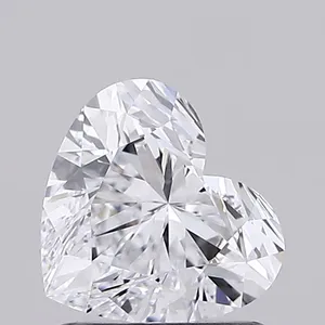 1.08ct HEART D VVS1 Lab diamond