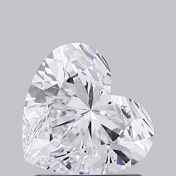 1.08ct HEART D VVS1 Lab diamond