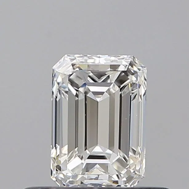 0.50ct EMERALD F VVS2 Natural diamond