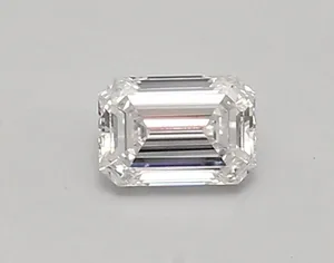 0.46ct EMERALD D VVS1 Lab diamond