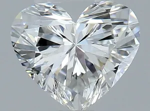 0.55ct HEART F IF Natural diamond