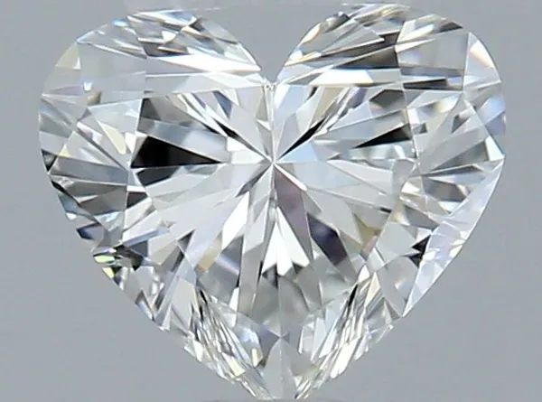 0.55ct HEART F IF Natural diamond