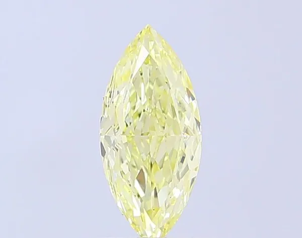 1.02ct MARQUISE Fancy Yellow VS1 Coloured Lab diamond