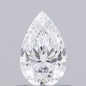 0.51ct PEAR D VVS1 Lab diamond