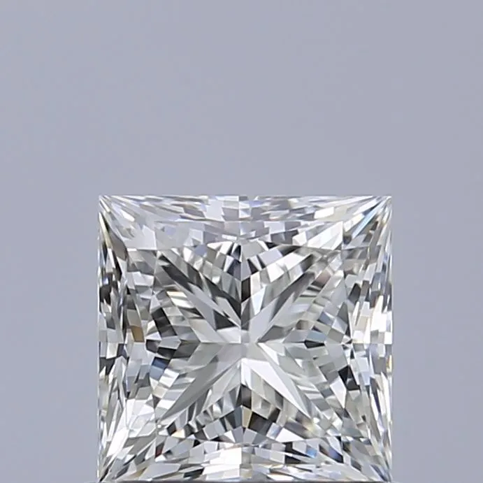 0.71ct PRINCESS H VVS1 Natural diamond