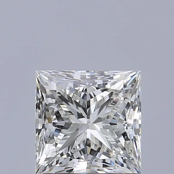 0.71ct PRINCESS H VVS1 Natural diamond