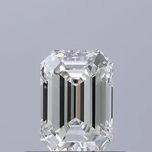 0.54ct EMERALD F VVS1 Natural diamond