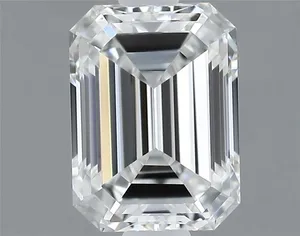 0.5ct EMERALD F IF Natural diamond