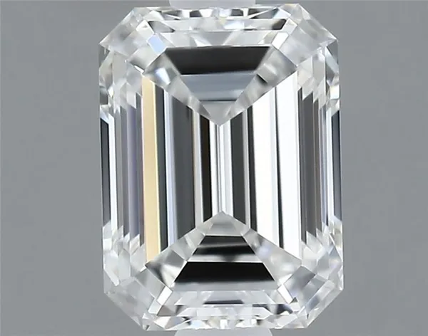 0.5ct EMERALD F IF Natural diamond