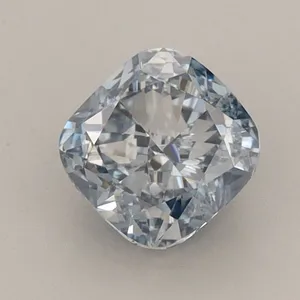 1.07ct CUSHION Fancy Intense Blue VS1 Coloured Lab diamond