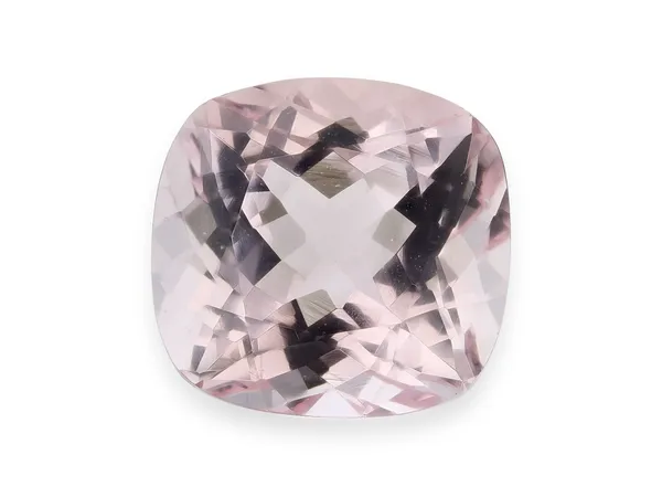 3.39ct Pink Morganite, Cushion cut gemstone