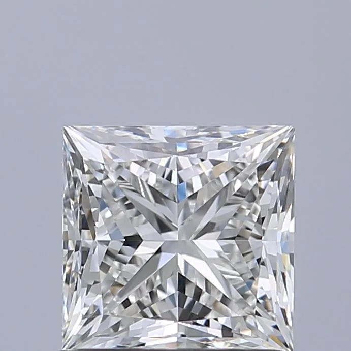 0.91ct PRINCESS G VVS2 Natural diamond