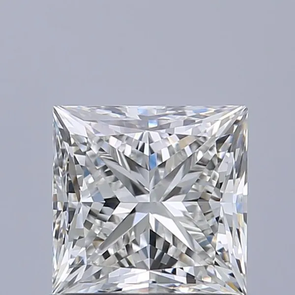 0.91ct PRINCESS G VVS2 Natural diamond