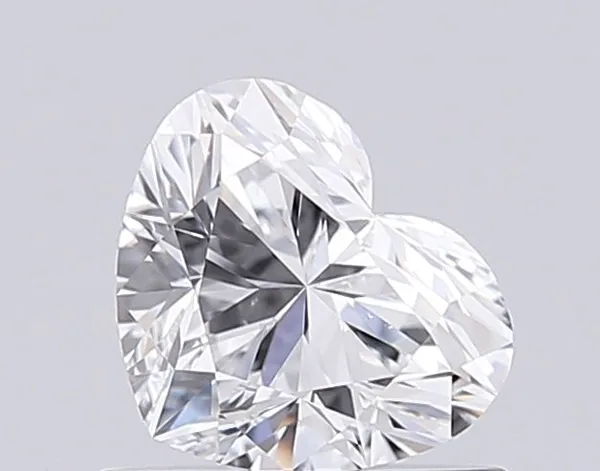 0.72ct HEART D VS2 Natural diamond