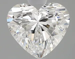 1.05ct HEART D VVS2 Lab diamond