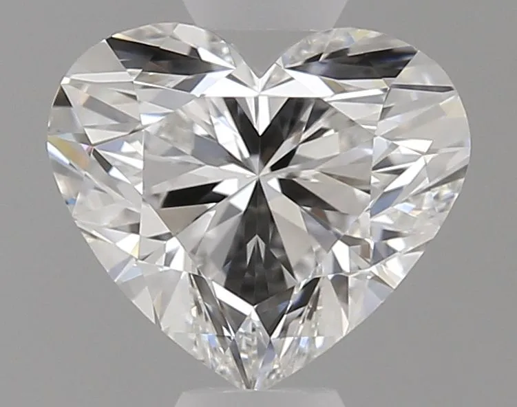 0.82ct HEART F VVS1 Natural diamond
