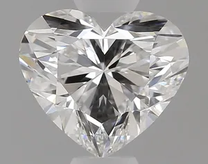 0.82ct HEART F VVS1 Natural diamond