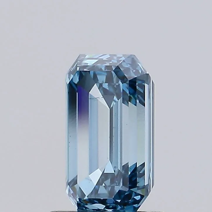 1.50ct EMERALD Fancy Vivid Greenish Blue VS2 Coloured Lab diamond