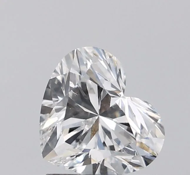 0.91ct HEART F VS2 Natural diamond
