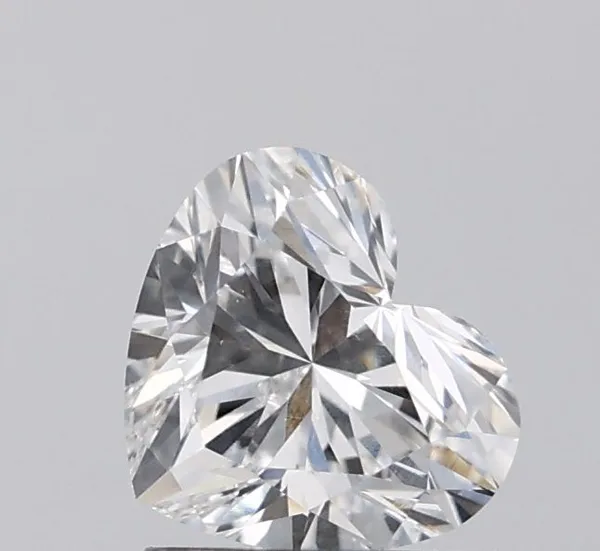 0.91ct HEART F VS2 Natural diamond