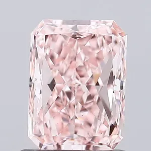 1.02ct RADIANT Fancy Intense Pink VS1 Coloured Lab diamond