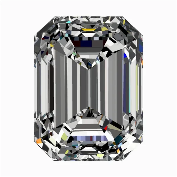 0.3ct EMERALD E VS2 Natural diamond