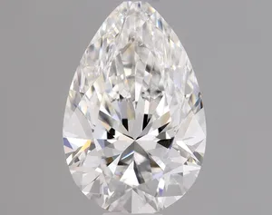 0.49ct PEAR F VVS1 Natural diamond