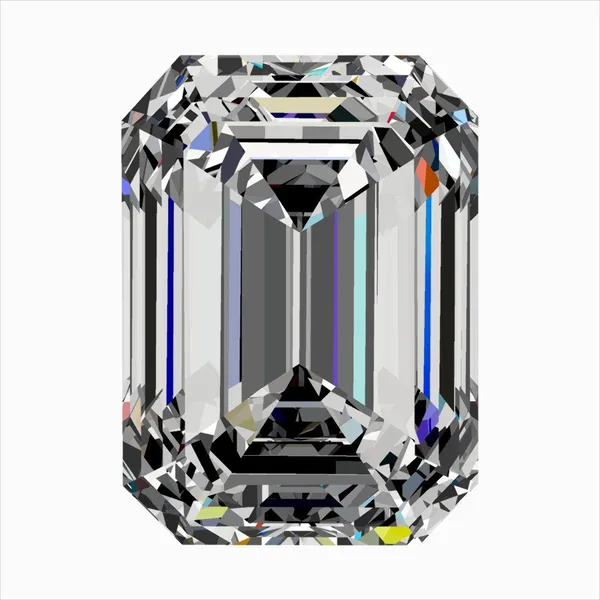 0.33ct EMERALD D VVS2 Natural diamond