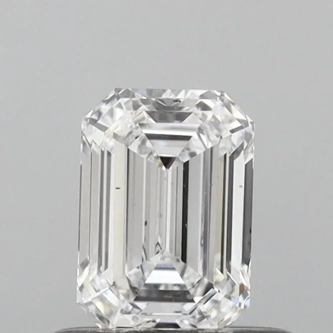 0.51ct EMERALD D SI1 Lab Grown diamond