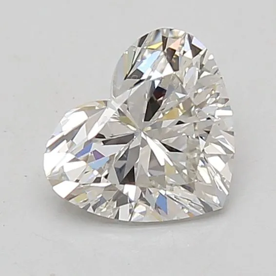 1.11ct HEART F VS1 Lab diamond