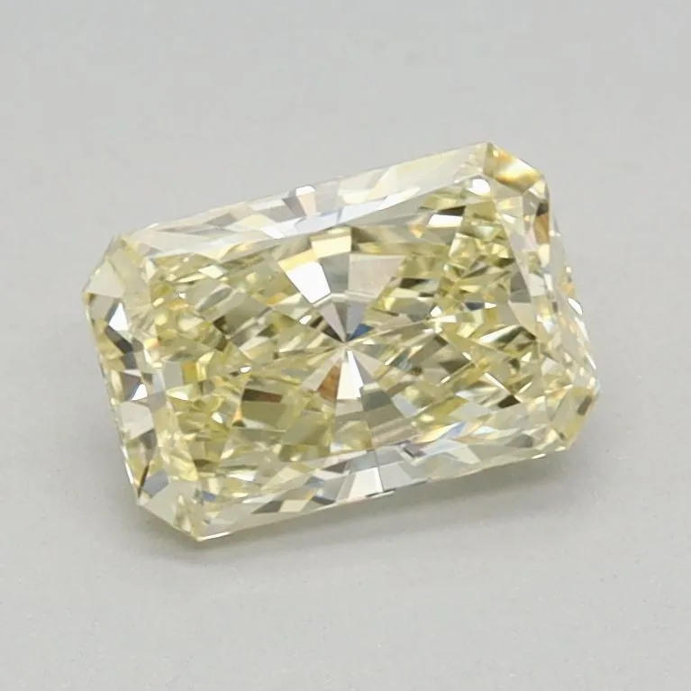 0.62ct RADIANT Fancy Yellow VS1 Coloured Lab diamond