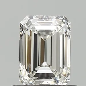0.6ct EMERALD F VVS1 Natural diamond