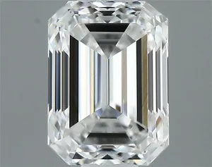 0.4ct EMERALD F VS1 Natural diamond