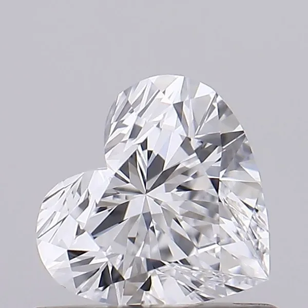 0.53ct HEART D VVS2 Lab diamond