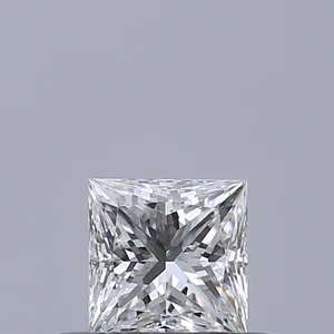 0.31ct PRINCESS D VVS2 Natural diamond