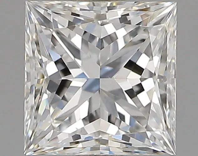 0.51ct PRINCESS F VVS2 Natural diamond