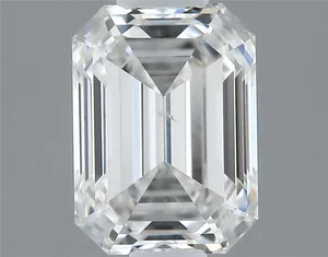 0.31ct EMERALD F VS2 Natural diamond