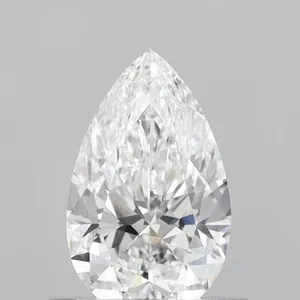 0.7ct PEAR D VVS2 Lab diamond