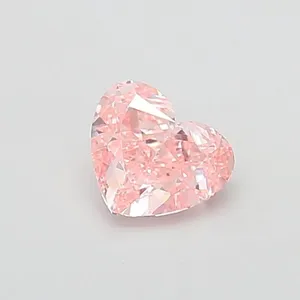 1.19ct HEART Fancy Vivid Pink VS2 Coloured Lab diamond