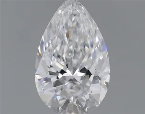 0.51ct PEAR D VS2 Natural diamond