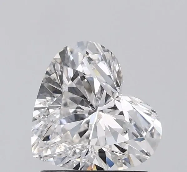 1.01ct HEART F SI2 Natural diamond