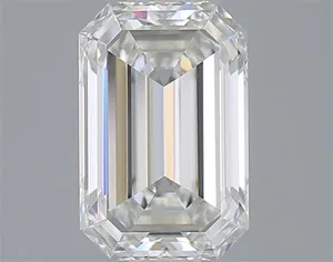 0.7ct EMERALD G VVS2 Natural diamond