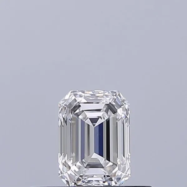 0.32ct EMERALD D VVS2 Natural diamond