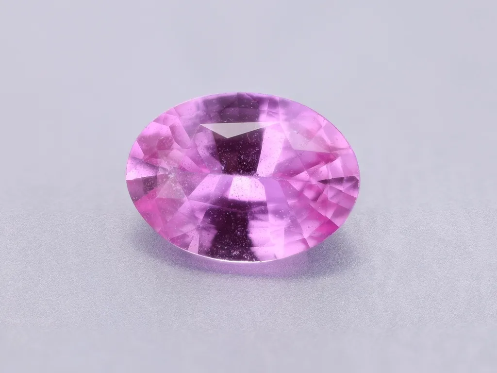 0.86ct Pink Sapphire, Oval gemstone