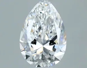 0.4ct PEAR E IF Natural diamond
