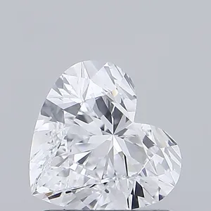 1ct HEART D VVS1 Lab diamond
