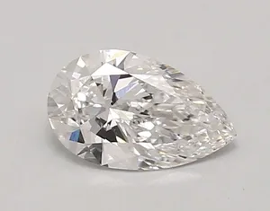 0.88ct PEAR D VVS1 Lab diamond