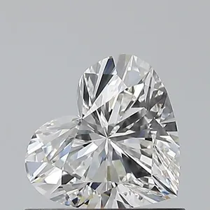 0.6ct HEART F VVS2 Natural diamond