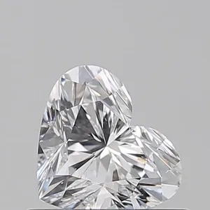0.51ct HEART D SI1 Natural diamond