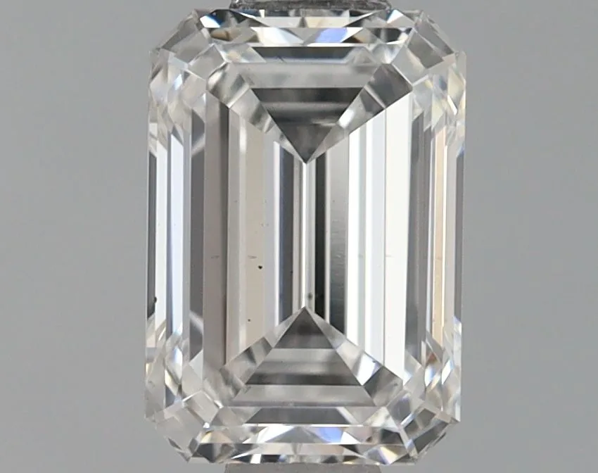 0.82ct EMERALD F VS2 Lab Grown diamond